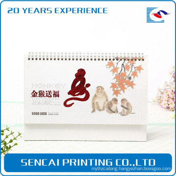 Chinese supplier Free sample gold staming Playmate Wall Calendar